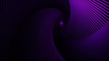 Animasyondaki karanlık tüneller. Tasarım. İçeride hızlı hareket eden ışık animasyonları. Yüksek kalite 4k görüntü