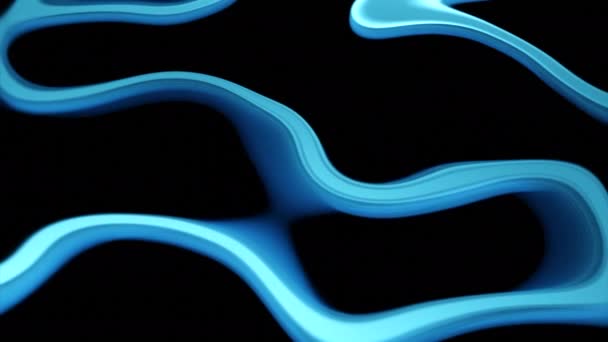 Liquid Pattern Moving Lines Design Linear Spots Move Liquid Effect — Stock Video