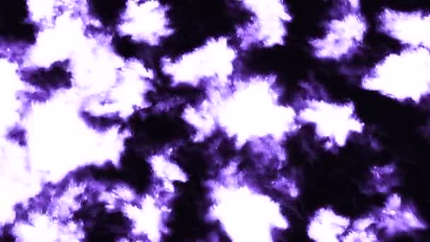 Светящиеся Движущиеся Энергетические Пятна Движение Анимация Светящихся Пятен Плазменной Энергии — стоковое видео