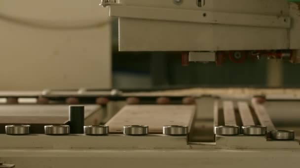 Arbeiten Mit Einer Reparaturmaschine Kreativ Eine Große Reparaturmaschine Schoss Aus — Stockvideo