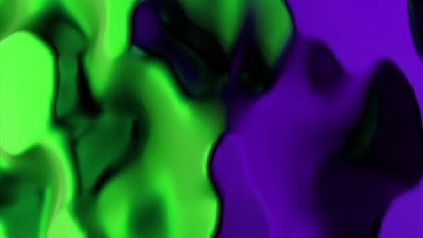 五彩斑斓的混合颜料 落下来的色彩的瀑布合并成动画制作的瀑布 高质量的4K镜头 — 图库视频影像