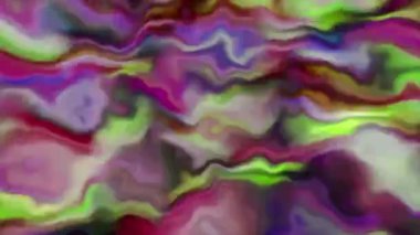 Animasyonda yapılmış gri ve pembe arka plan. Hareket. Parlak benzin lekeleri ışıkla aydınlatılmış 3 boyutlu formatta yapılmış. Yüksek kalite 4k görüntü