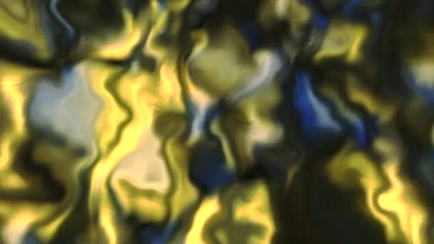 绿色和黄色发光斑斑 霓虹灯色斑的3D格式 高质量的4K镜头 — 图库视频影像