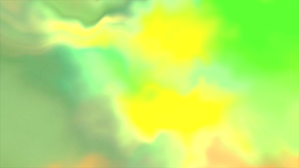 초현실적 구름의 움직임 하늘에 부드러운 부드러운 아름다운 움직임 특이한 색상의 — 비디오