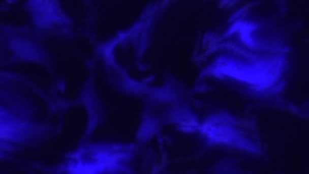Schöne Bewegliche Lichtmuster Flüssigkeit Bewegung Plasmaflüssigkeit Mit Leuchtenden Mustern Helle — Stockvideo
