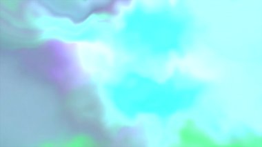 Gerçeküstü bulutların hareketleri, kabarık kabarık, güzel bulutlar gökyüzünde. Hareket. Yoğun sis ve alışılmadık renklerde güzel bulutlar.