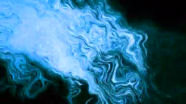 Tache Violette Bleue Format Motion Une Diffusion Peinture Paillettes Fabriquée — Video