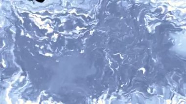 Hareket eden sıvıyla psikedelik arka plan. Hareket. Hareket eden akımlı sıvı parlak plazma. Uzayda hareket eden plazmalı 3B sıvı. 