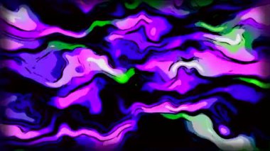 Mor ve kırmızı neon lekeler. Hareket. Beyaz gölgeli parlayan benekli parlak animasyon. Yüksek kalite 4k görüntü