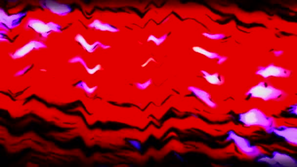 Modré Červené Pozadí Abstrakci Pohyb Osvětlená Rozlitá Kapalina Formátu Vysoce — Stock video