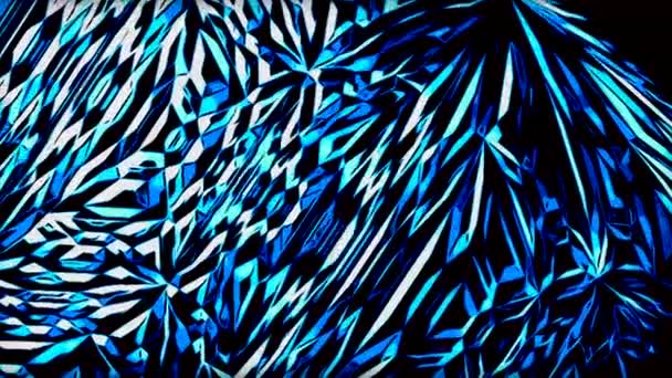 Modré Fialové Pozadí Hypnotickým Efektem Design Jasné Pozadí Vytvořené Stěnami — Stock video