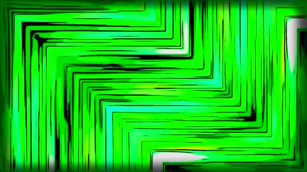 Formes Zigzag Mobiles Colorées Motion Formes Triangulaires Avec Lignes — Video