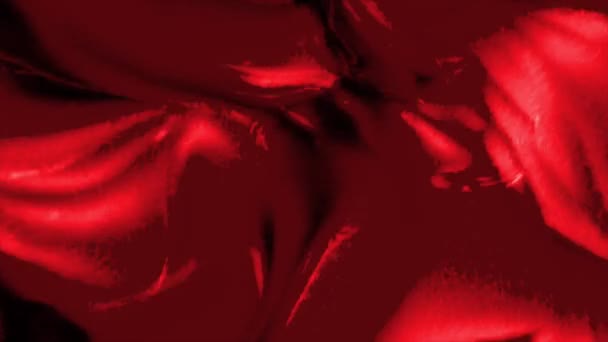 Красная Фиолетовая Густая Газировка Движение Яркий Фон Толстым Пятном Выполненным — стоковое видео