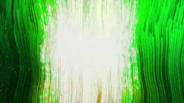 Серый Зеленый Фон Полос Движение Яркие Легкие Тонкие Полосы Сделанные — стоковое видео