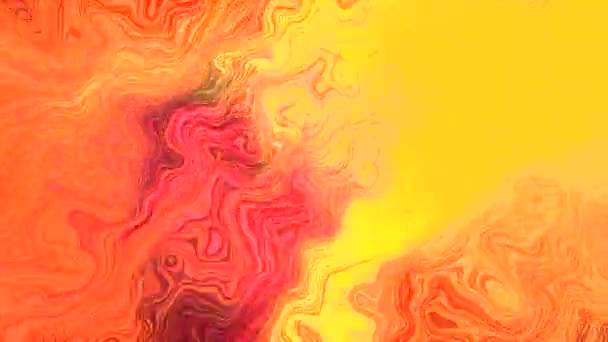 Sfondo Astratto Vernice Colorata Nuvole Mozione Volare Dentro Nuvole Cielo — Video Stock