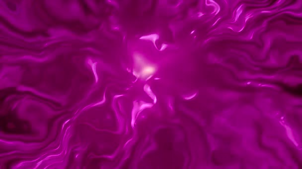 白い爆発効果のピンクの背景にフラッシュ ムーブメント すべての側面に広がる明るい色 — ストック動画