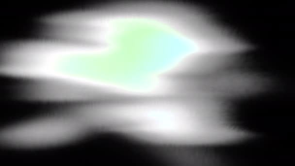 Όμορφο Θολό Γκρι Φόντο Ασπρόμαυρες Σκιές Κίνηση Λευκό Θολή Φωτοβολίδες — Αρχείο Βίντεο