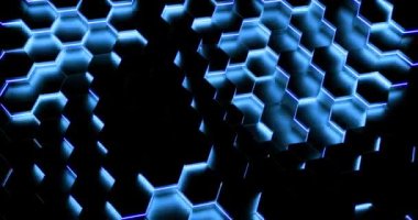 Mor ve siyah küçük daireler. Tasarım. Hareket eden küçük geometrik şekilli hafif animasyon. Yüksek kalite 4k görüntü