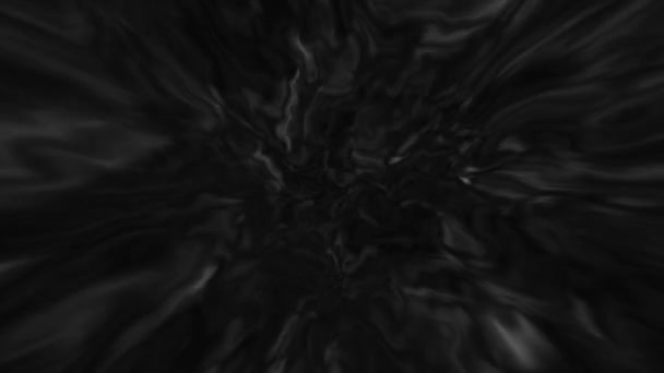 Темный Фон Едва Видимой Сеткой Движение Мягкие Лазерные Лучи Света — стоковое видео