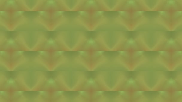 グレーパターンで緑と黄色の背景 ムーブメント アブストラクションの催眠パターンは ハイライトとシマーを強調します 高品質の4K映像 — ストック動画