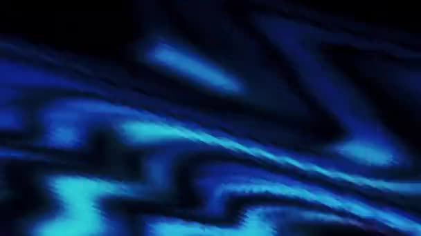 Strisce Glitter Viola Blu Mozione Sfondo Scuro Con Strisce Fantasia — Video Stock