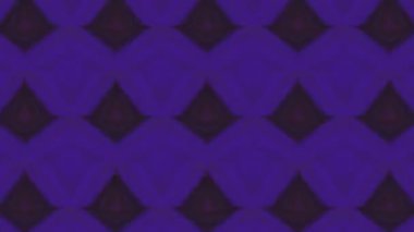 Psikedelik kaleydoskop desenleri ve şekiller. Hareket. Hızla yanıp sönen soyut şekiller