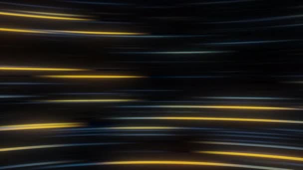 Фон Анімованими Кольоровими Лініями Рух Горизонтальні Енергетичні Смуги — стокове відео