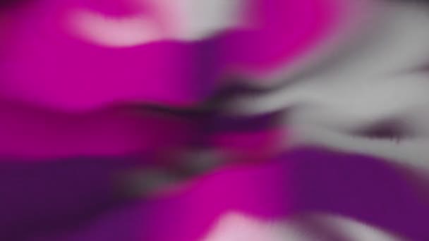 粉色和紫色斑点 浅色背景 有模糊的斑点 3D格式 明亮的亮点 优质Fullhd影片 — 图库视频影像