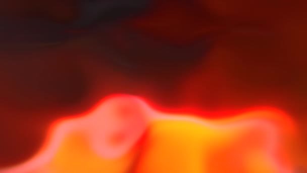 Drammatico Effetto Nuvola Rossa Arancione Con Raggi Luce Movimento Che — Video Stock
