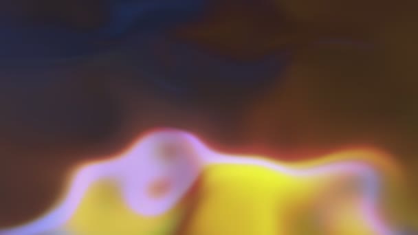 Abstrakcyjne Kolorowe Ruchome Chmury Wniosek Jasne Kształty Gradientu Latającego — Wideo stockowe