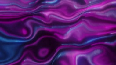 Parlak renkli noktalar. Hareket. Farklı tonlarda işaretlenmiş bilgisayar grafikleriyle yapılmış çok renkli benzin noktaları. Yüksek kalite 4k görüntü