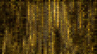 Dalgaların etkisiyle yanıp sönen dairelerin hareketli dokusu. Hareket. Düşen dairelerin yağmuru