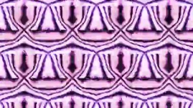 Mavi ve mor desenler. Hareket. Işık oyunu gibi parlak desenler ve üç boyutlu bir kaleydoskop etkisi. Yüksek kalite 4k görüntü