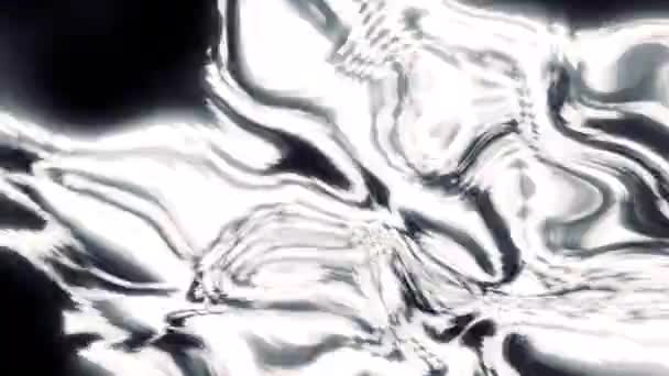 Abstrakter Zitternder Heller Hintergrund Bewegung Blinkende Verschwommene Formen Auf Schwarzem — Stockvideo