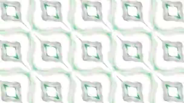 Design Unique Kaléidoscope Coloré Avec Des Carrés Clignotants Motion Modèle — Video