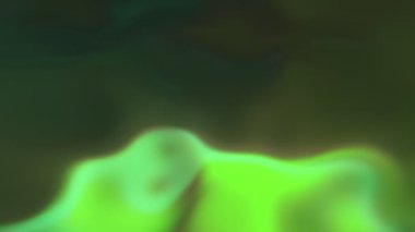 Parlayan benekleri olan güzel renkli enerji akışı. Hareket. Renkli enerji akışında plazma noktaları. Parlayan noktalar enerjik renk desenleriyle hareket eder. 