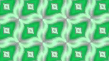 Psikedelik efektli parlak ışık deseni. Hareket. Hızlı parlayan geometrik desenler. Kaleydoskopik şekilli ve parıltılı mozaik desen. Parlayan ışıklar uyarılıyor. 