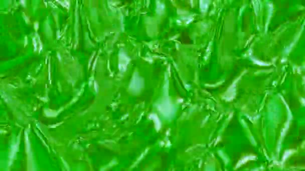 Colore Acido Astratto Ondulazione Superficie Dell Acqua Progettazione Texture Liquida — Video Stock