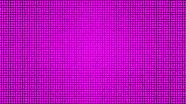 紫と青の背景 デザイン コンピュータグラフィックスで作られた小さな部品の小さなコンストラクタで さまざまな方向にフラット 高品質の4K映像 — ストック動画