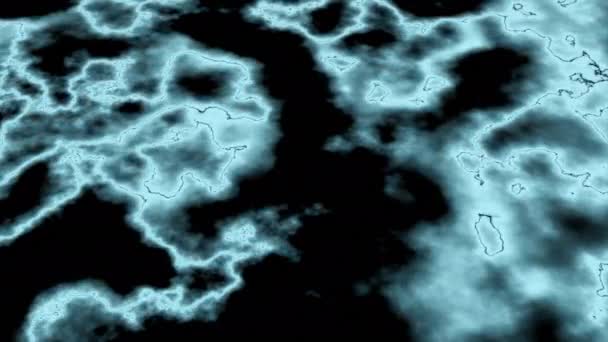 Органическая Текстура Движении Дизайн Абстрактные Клетки Организма Микроскопом — стоковое видео