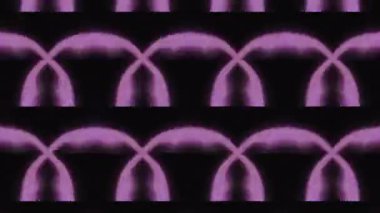 Elektro tarzında parlak renkli desenler. Hareket. Parlayan desenli neon ışıkları. Parlak kaleydoskopik desen hızla yanıp sönüyor. Parlayan ışıklar uyarılıyor. 