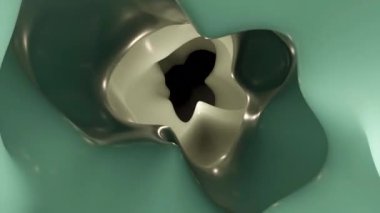 Soyut renkli sıvı girdap. Tasarım. Su, dalgalı dokuyu hareket ettirmeyi sever.