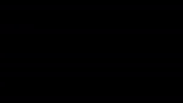 Спалах Яскравого Психоделічного Фону Рідким Візерунком Рух Червоні Лінії Рідкому — стокове відео