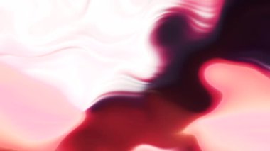 Psikedelik soyut gökyüzü bulutlarını dönüştürüyor. Hareket. Renkli eğimli bükme ışıkları