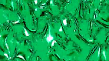 Renkli sıvıyla üç boyutlu soyut dalgalanmalar. Tasarım. Renkli sıvının kabarcıklı yüzeyi. Renkli 3D sıvı kaynar ve hareket eder. 