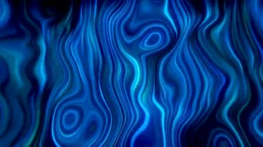 Kıvrımlı çizgileri ve nabzı olan parlak sıvı deseni. Hareket. Psikedelik deseni, titreşimli çizgileri ve neon ışığı var. Parlak neon çizgileri ve nabzı olan topografik desen. 