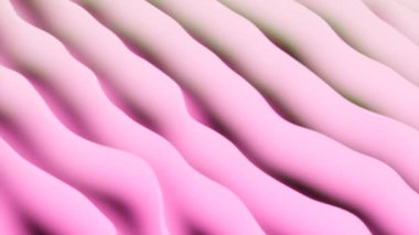 Sarı ve pembe ince çizgiler. Tasarım. Rüzgarda sallanıyor gibi görünen üç boyutlu formatta yapılmış hafif çapraz çizgiler. Yüksek kalite 4k görüntü