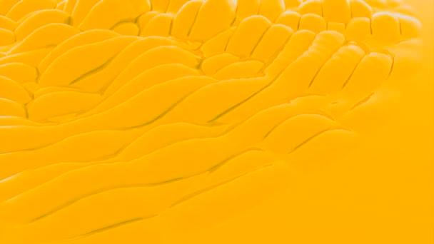 Зеленые Желтые Полосы Дизайн Легкий Фон Длинными Тонкими Полосками Выполненными — стоковое видео