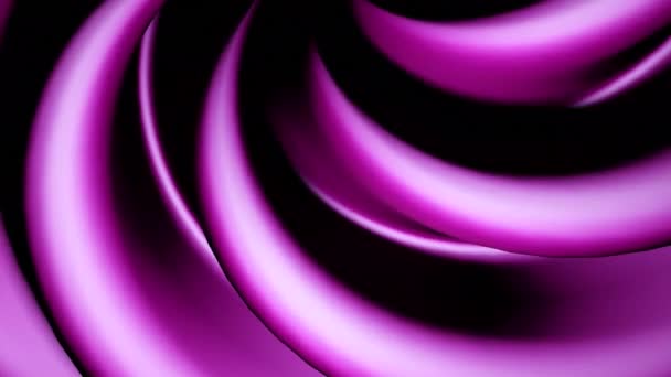 Lignes Violettes Rouges Tournantes Design Fond Lumineux Réalisé Dans Abstraction — Video