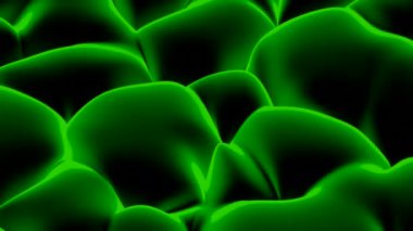 Yüzeyde yoğun hareket eden sıvı. Tasarım. Yüzeyinde molekülleri olan fokurdayan sıvı madde. Kaynayan sıvı ya da kumaş yüzeyi. 